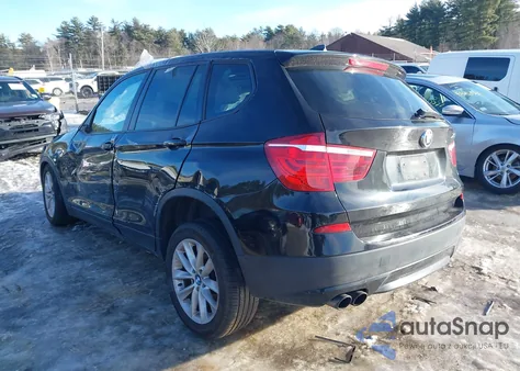 2013 BMW X3 xDrive28I из США, поврежденный, VIN 5UXWX9C58DL874245